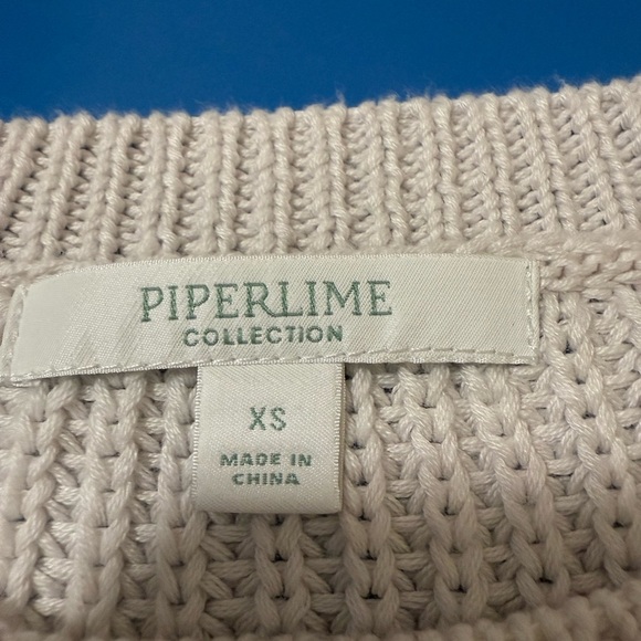 Piperlime Ivory Knit Sweater. Size XS. Pristine Condition. - Picture 3 of 6